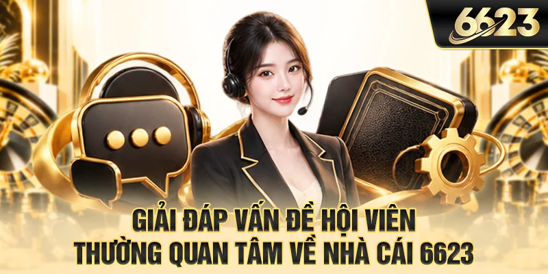 Giải đáp vấn đề hội viên thường quan tâm về nhà cái 6623
